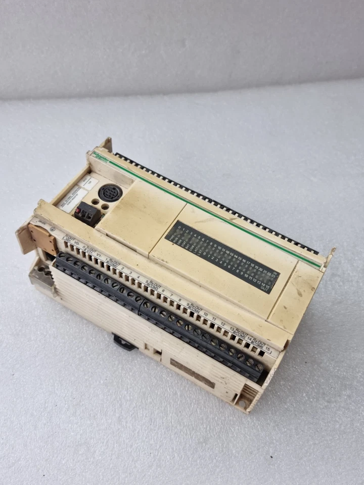 Used Working Schneider Electric Twido TWDLCDE40DRF PLC Compact Base Controller